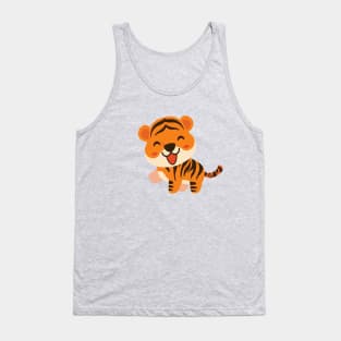 Tiger kid Tank Top